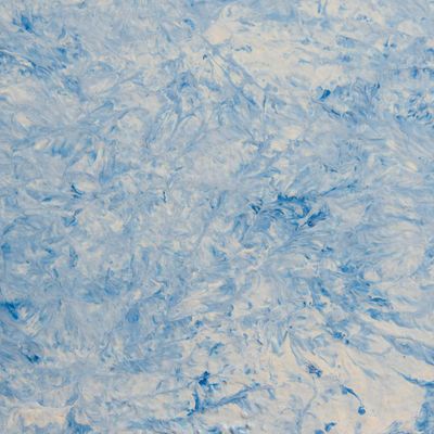 A subtle pattern of ice-foil blue creating a cool feeling.